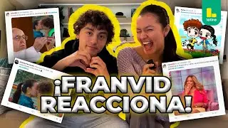ERES MI BIEN: Francisca y David reaccionan a los mejores memes de su primer beso #FRANVID 😍📱