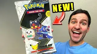 *THERE'S NEW POKEMON FIRST PARTNER PACKS OUT!* Pokemon Cards 25th Anniversary Opening!