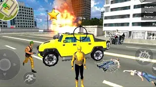 Spider Hero Crime Battle | Flying Spider Rope Hero - Super Vice Town Crime - Android GamePlay