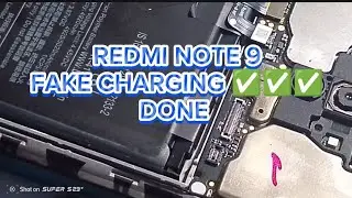Xiaomi note 9 fake charging done 100%