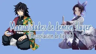 Recopilacion de manualidades de kny || Tanae 💜💛💖
