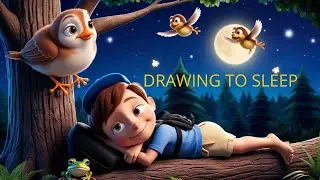 Bedtime story/Drawing for sleep/Children's drawing/Children/Animated stories/Peaceful Sleep/#sleep