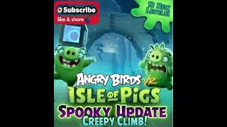 Playing: Angry Birds Isle Of Pigs Spooky Update #AngryBirds @resolutiongame @AngryBirds #PSVR