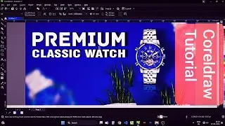 Coreldraw Tutorial || Watch Realistic Design || #coreldraw #tutorial #youtube #design #watch