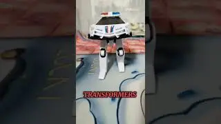 Waw😲 MOBIL POLISI JADI ROBOT #mobilmobilan #mobilpolisi #robot #transformers #ai