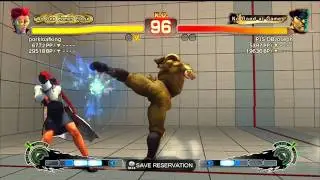 SSF4: porkloafking (C. Viper) VS PJS DBJoseph (M. Bison) - Classic