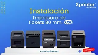 Instalación de impresora de tickets Xprinter USB en Windows.