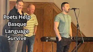 Bertsolari Singers Perform Verses for Basque American Audience in Chino, California