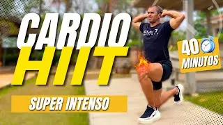 HIIT 40 Min Para Queime MUITA GORDURA em Casa Sem Equipamentos