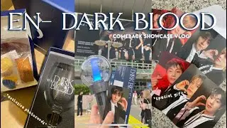 [ENGENE vlog] 🎤 Enhypen Dark Blood Comeback Showcase + special gift unboxing