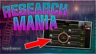 RESEARCH IS KING - GAINED 100M POWER AND BARELY USED ANY SPEEDS - IRON THRONE RESEARCH