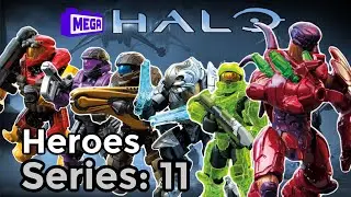 Series 11 of EVERY Mega Construx Halo Hero - THE MOST UNDERRATED SERIES?