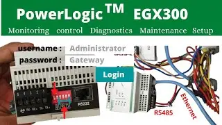 Power logic EGX300 configuration | Easy PLC