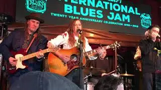 Brian Kramers bluesjam with Fanny Holm 170318