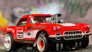 CalefNoise 1962 Chevy Corvette Gasser Hot Wheels Slot Car on eBay