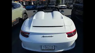 Редкий Porsche 911 Speedster 6-ступенчатая механическая коробка передач Supercar #cars #luxurycar...