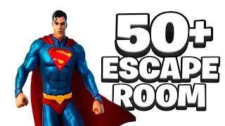 50+Super Escape Room All Levels Fortnite Tutorial