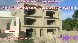 Apartamentos de 2 y 3 Habitaciones,  El Ed&eacute;n el 3 y medio, San Crist&oacute;bal  Rep. Dom. #home #aparments