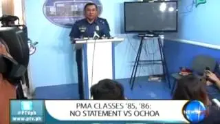 NewsLife: PMA classes '85, '86: No statement vs Ochoa || Aug. 19, 2015