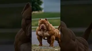 pitbull dogs are not scary ☠️💀☠️💀