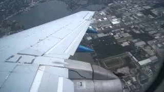 Bahamsair on approach to Orlando