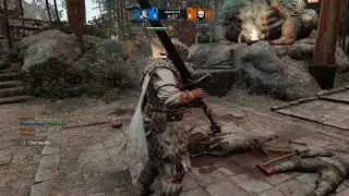 For Honor Highlander Rep 70 duel against a salty musha ;)