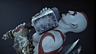 God of War Ragnarok - Young Kratos vs Thor: GMGOW+ PC