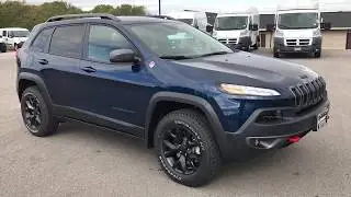 2018 JEEP CHEROKEE TRAILHAWK L PLUS, цвет «Патриотический синий», полный привод, Висконсин, 40 73...