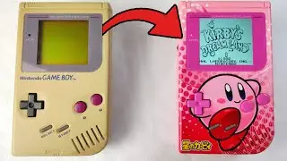 VOICI COMMENT J'AI TRANSFORM&Eacute; CETTE GAMEBOY !