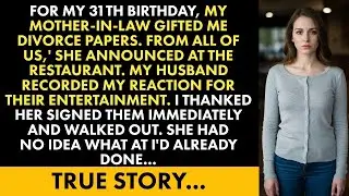 My Mother in Law Gifted Me Divorce Papers&mdash;She Never Expected My Revenge at the Luxury Birthday Par