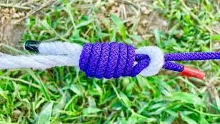 How to tie a friction hitch | Tying Rope Knot 