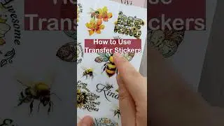 How to Use UV DTF Transfer Stickers on Paper & Crafts | ViVi Stationery