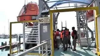 TNTA Cadets Undergoing Basic Nautical Safety Training
