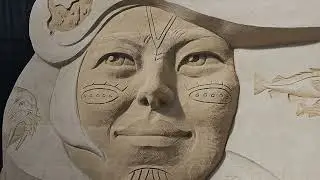 Sandskulpturen Ausstellung 2024 in Travemünde