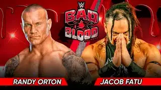 Randy Orton vs Jaco Fatu Full Match WWE Bad Blood 2024 Highlights