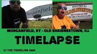 Morganfield,Ky -  Old Shawneetown, Ill Timelapse