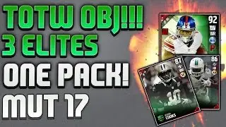 TOTW OBJ!!! 3 ELITES IN 1 PACK! MUT 17 PACK OPENING!