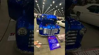 GORGEOUS 1952 Chevy Truck From The Detroit Autorama #michigan #truck #classic