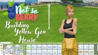 🌟 Building My Not So Berry Yellow Gen House | Sims 4 🏠✨🚀