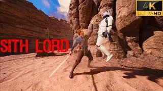 Star Wars Jedi Survivor SITH LORD Single Stance ADVANCED Gameplay Jedi Grand Master Difficulty (4K)