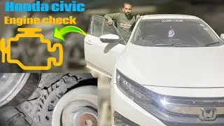 Honda civic engine check fault ✌️✌️honda civic1.8 fault