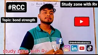 RCC :  Bond strength ( part 1)  definition of  bond , bond stress #important #subscribe #newvideo