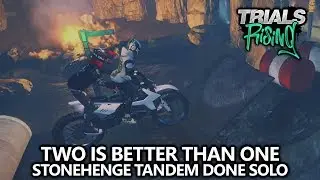 Trials Rising - Two is Better than One Achievement/Trophy - Stonehenge Tandem Done Solo (No Faults)
