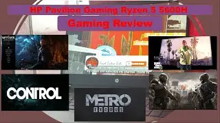 Gaming Review | HP Pavilion Gaming Ryzen 5 5600h | Nvidia GTX 1650 | Gaming review