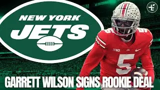 Garrett Wilson Signs His Rookie Contract!