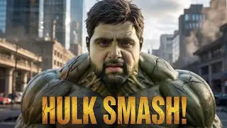 I Become Hulk 😱 #shorts #shortsfeed #marvelavengers
