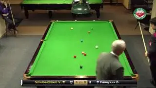 #snooker 100 break Snooker player Vilius Schulte-Ebbert (2015 Baltic Snooker League)