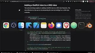 Answer: Building iOS UI with UIKit Storyboard and SwiftUI struct based Views?