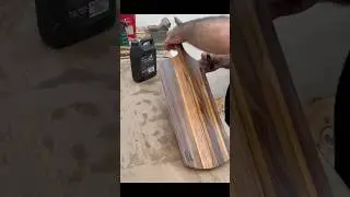 Tabla para picar 3a parte acabado final #madera #woodworking #carpinteria #wood #cocina #food #tabla