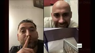 🔹 Moment gallate: Banditi bën shaka me Fire-n LIVE